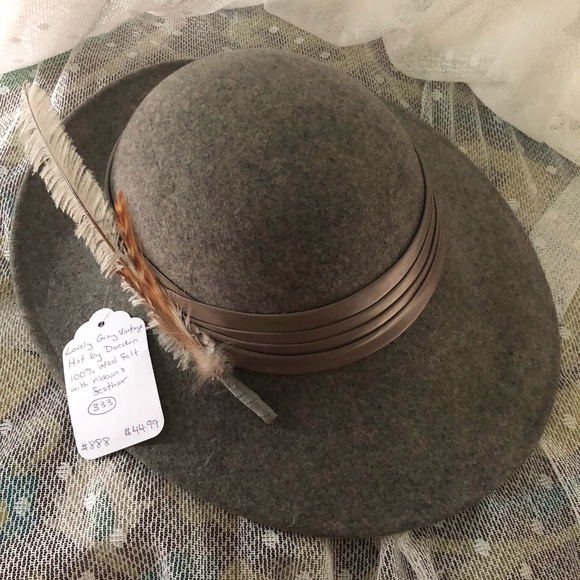 Doeskin Accessories - Gray Vintage Hat by Doeskin